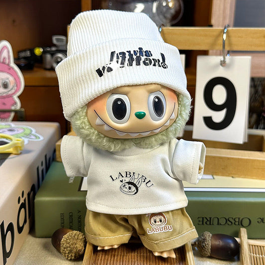 Vestito Labubu con cappello con logo